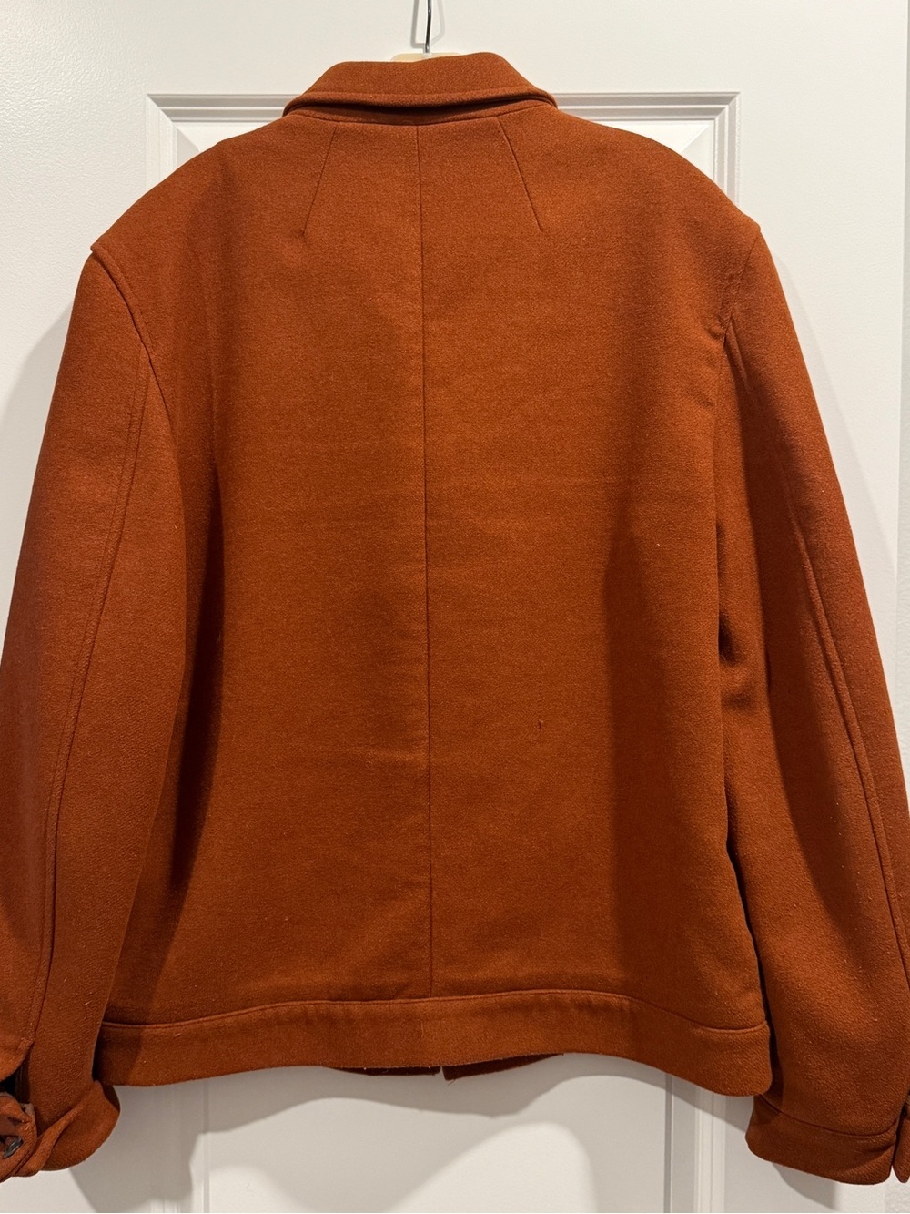 ASOS Rust Button-Front Shirt Jacket - Picture 5 of 5